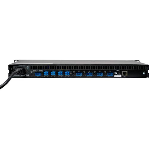 Lea Pro 4 Channel x 700 watt, 2/4/8 Ohm/70V selectable per channel w/DSP & Dante| CONNECT 704D