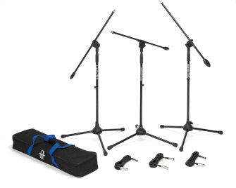 Samson Audio BL3 VP - Boom Stand and Cable 3-Pack | SABL3VP