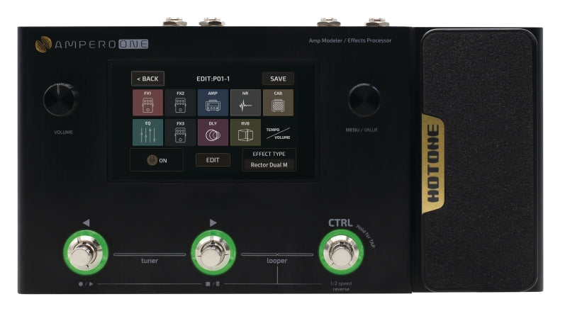 Hotone Ampero One Amp Modeler & Effects Processor | MP-80
