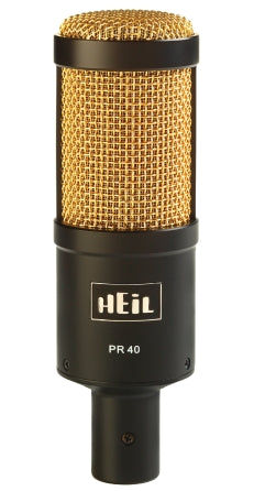 Heil Sound PR40 - Black/Gold | PR40BKGD