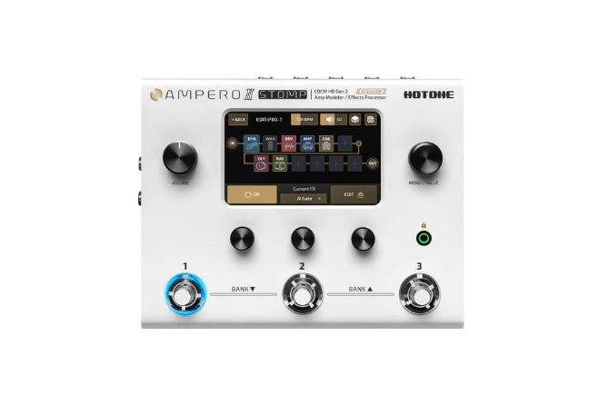 Hotone Ampero II Stomp Modeler and Effects Processor | MP-300