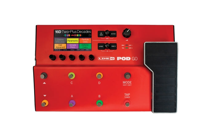 Line 6 Pod Go Red Limited Edition | 99-060-2505-02