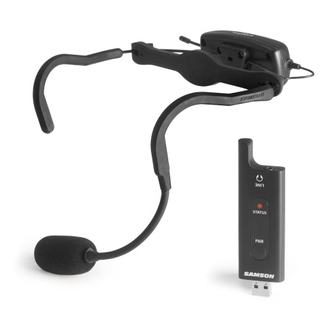 Samson Audio AirLine XD USB Digital Wireless Fitness Headset | SWXPD2AHD