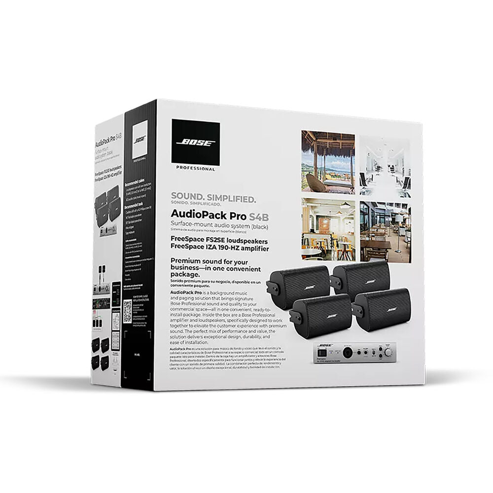 Bose AudioPack Pro S4 Black 120V NA| 888478-1110