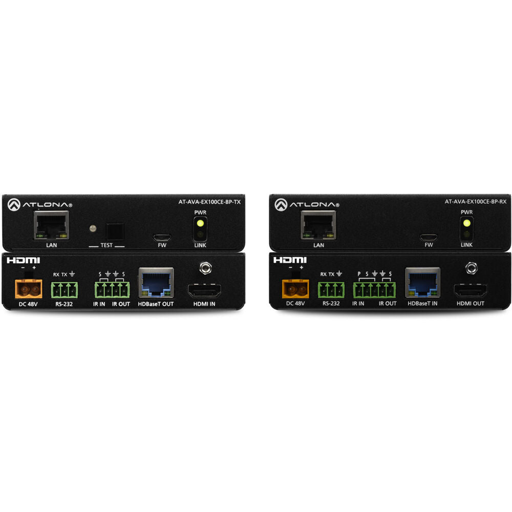 Atlona Avance 4K/UHD extended distance HDMI Transmitter and Receiver Kit w/RS| AT-AVA-EX100CE-BP-KIT