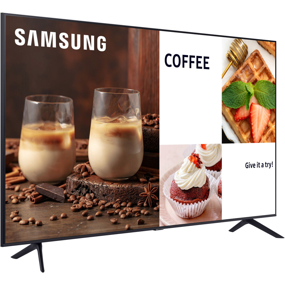 Samsung 55IN BEC Series Commercial TV Crystal UHD Display, 250nit, 16/7| BE55C-H