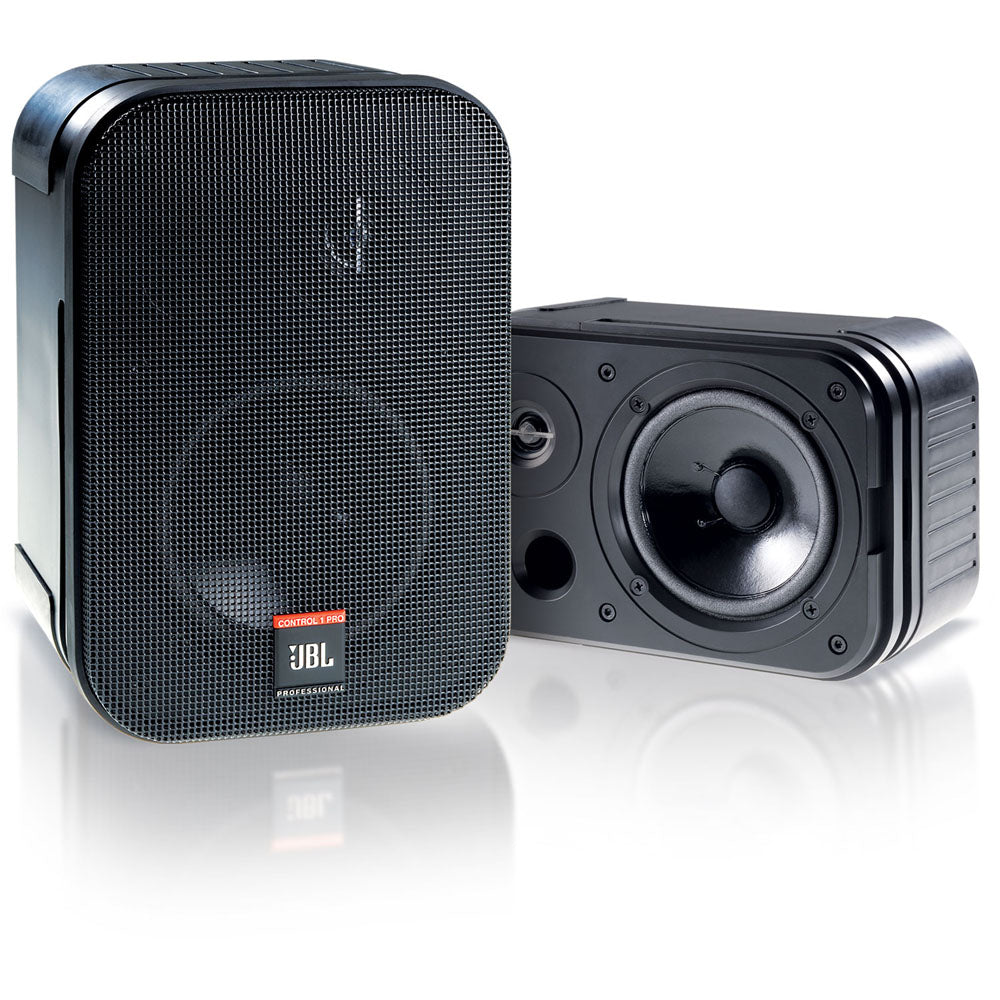 JBL Pair 5" Two-Way Professional Compact Loudspeaker| C1PRO-WH