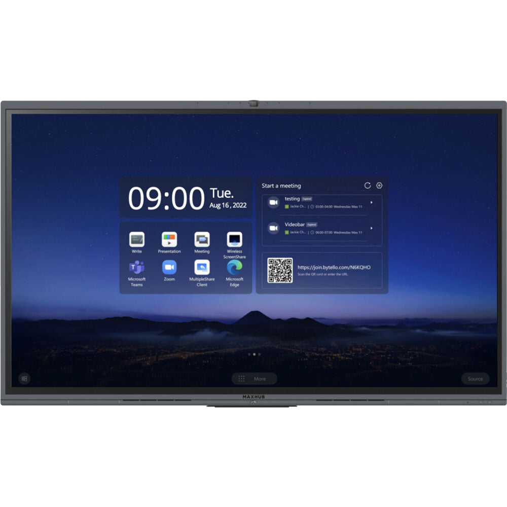 MaxHub Classic series, 65" All-in-One Conference IFP, 4k flat panel UHD camera| C6530