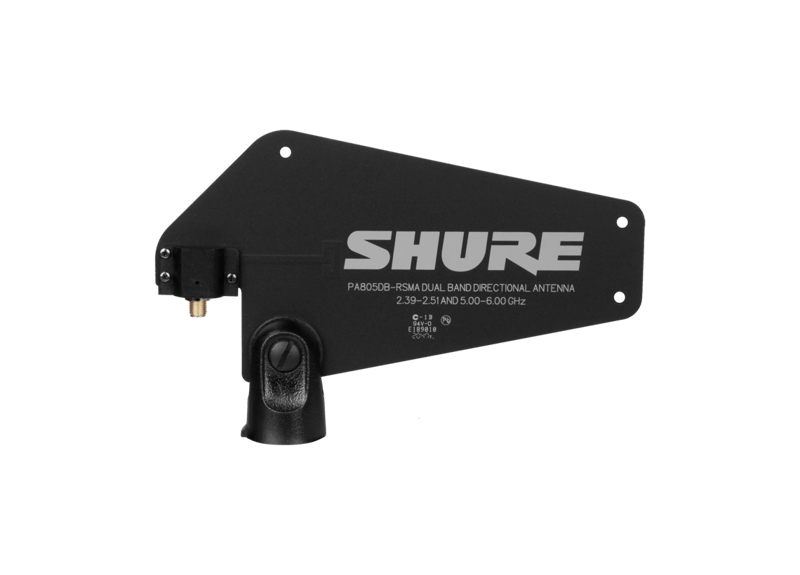 Shure PASSIVE DIRECTIONAL ANTENNA 2.4 AND 5.8GHZ| PA805DB-RSMA