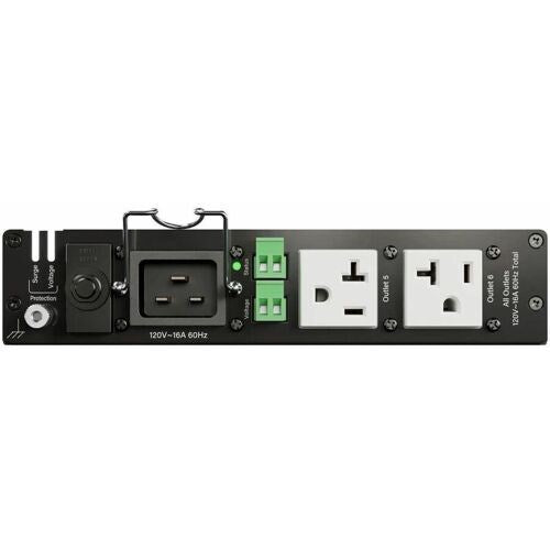 Middle Atlantic 20A 6 OUT MULTI-STAGE SURGE COMPACT| PDX-620C