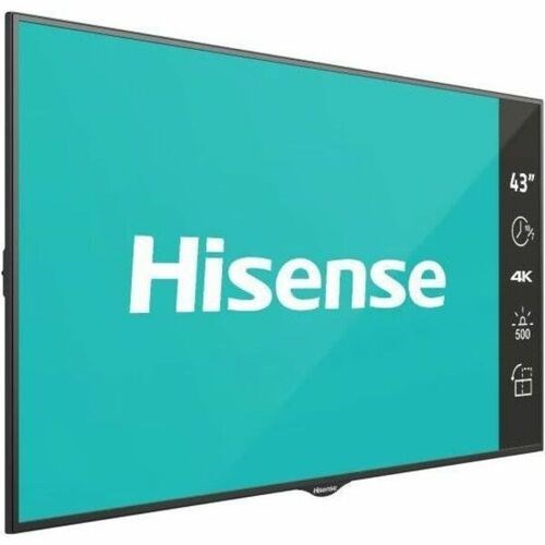 Hisense 43" UHD, 500Nits, 24/7, Landscape & Portrait, Speakers, Android 9.0| 43BM66AE