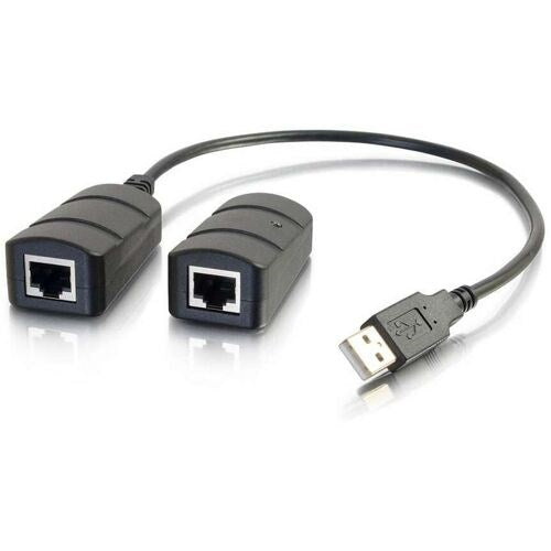 C2G 1-Port USB 2.0 over Cat5/Cat6 Extender - up to 150ft| CG54284