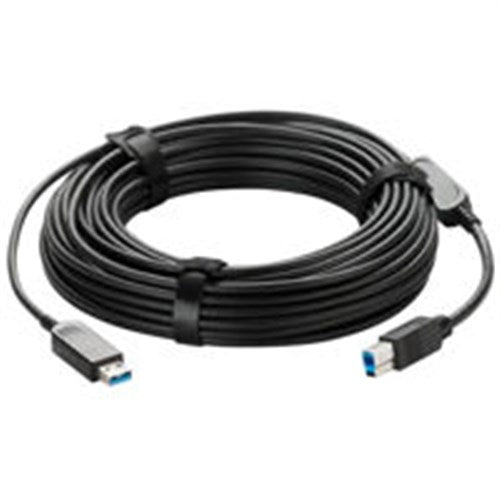Vaddio 49.2ft USB Active Optical Cable - USB 3.2 Gen 2 B to USB A -Plenum| 440-1015-015