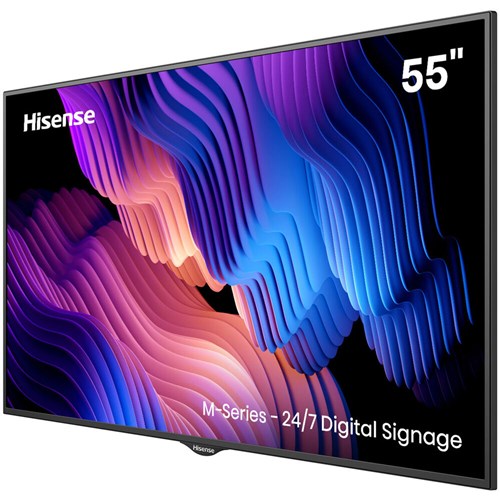 Hisense 55" UHD, 500Nits, 24/7, Landscape & Portrait, Speakers, Android 9.0| 55BM66AE
