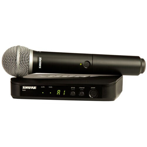 Shure BLX24 VOCAL SYSTEM WITH PG58| BLX24/PG58-J11
