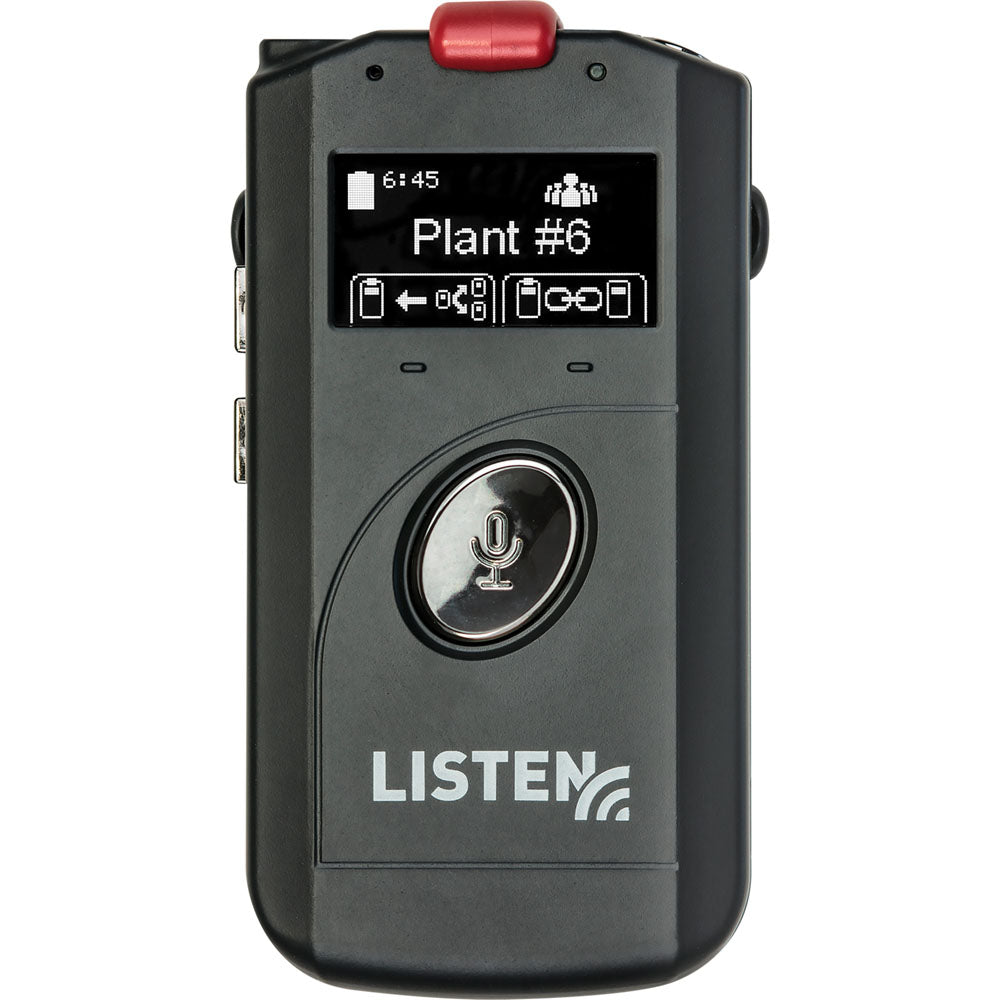 Listen Tech ListenTALK transceiver incl Li-ion battery, Lanyard,ear speaker| LK-1-A0