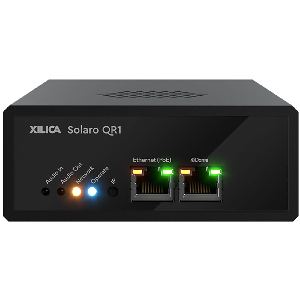Xilica Xilica - Micro-format DSP core with onboard 4x4 Dante audio| SOLARO QR1