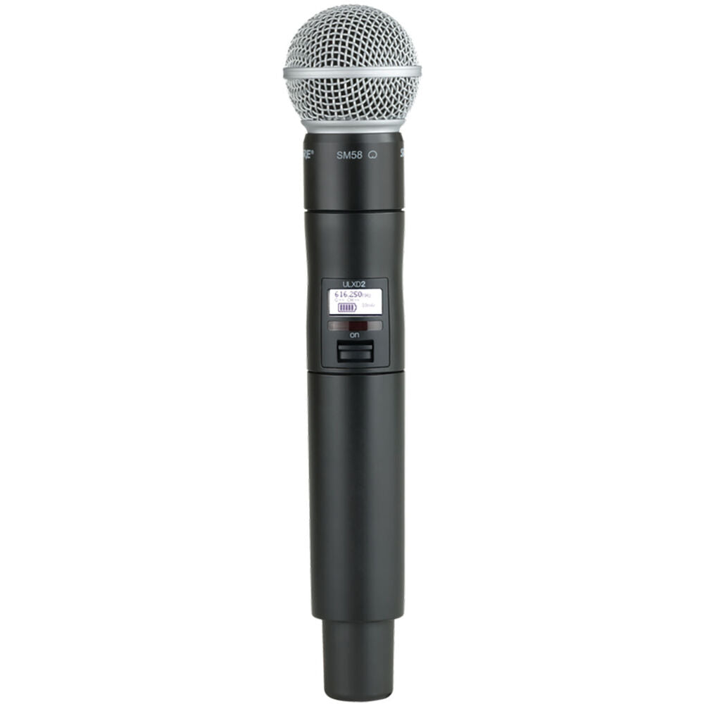 Shure Handheld Transmitter with SM58 Microphone| ULXD2/SM58=-J50A