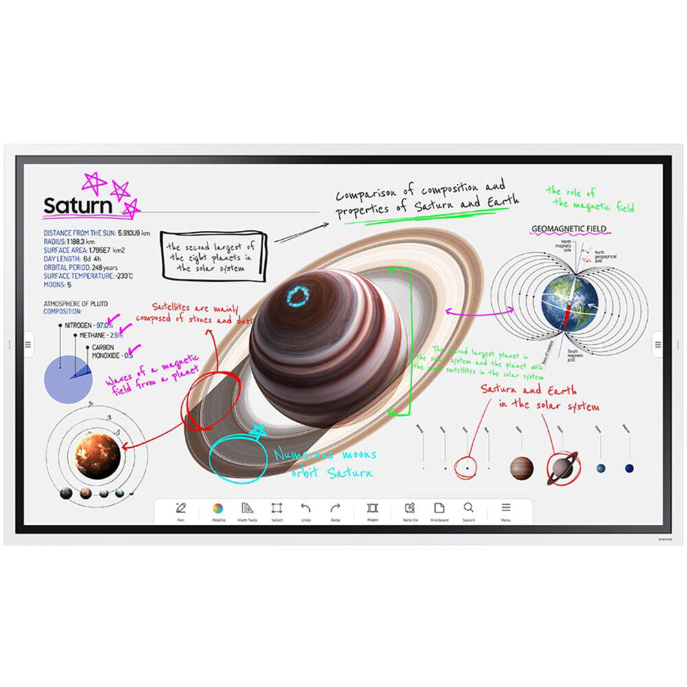 Samsung 65in FLIP PRO All-in-One Digital Flipchart Collaborative Display| WM65B